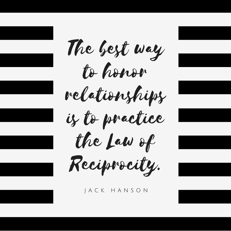 The Law of Reciprocity in Business